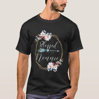 Blsed Nonnie Grandma Gift T Shirt