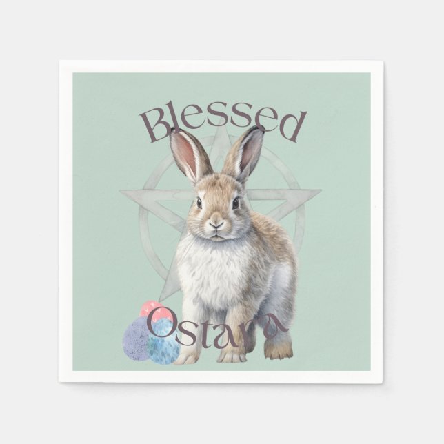 Blsed Ostara Napkins Pappersservett (Framsidan)