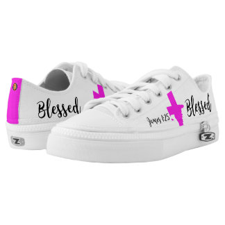 + "Blsed" SkriptureKicks Women's Prated Shoes