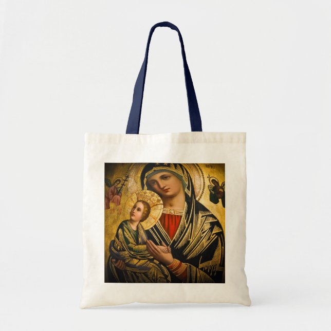 Blsed Virgin Mary Bag Tygkasse (Framsidan)
