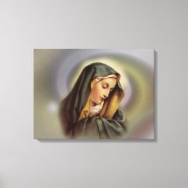 Blsed Virgin Mary Canvastryck