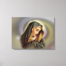 Blsed Virgin Mary Canvastryck