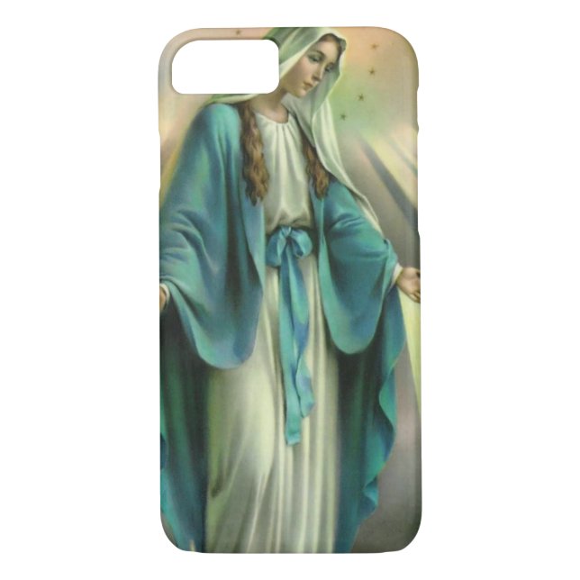 Blsed Virgin Mary Case-Mate iPhone Skal (Baksida)