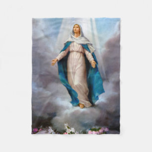 Blsed Virgin Mary Fleecefilt