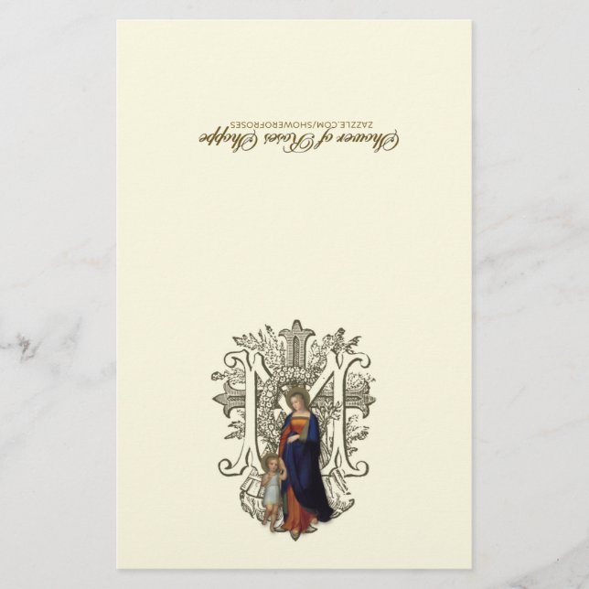 Blsed Virgin Mary Jesus Religiösa Catholik (Framsida)