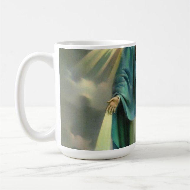 Blsed Virgin Mary Kaffemugg (Vänster)