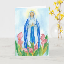 Blsed Virgin Mary Mor May Devotion Kort