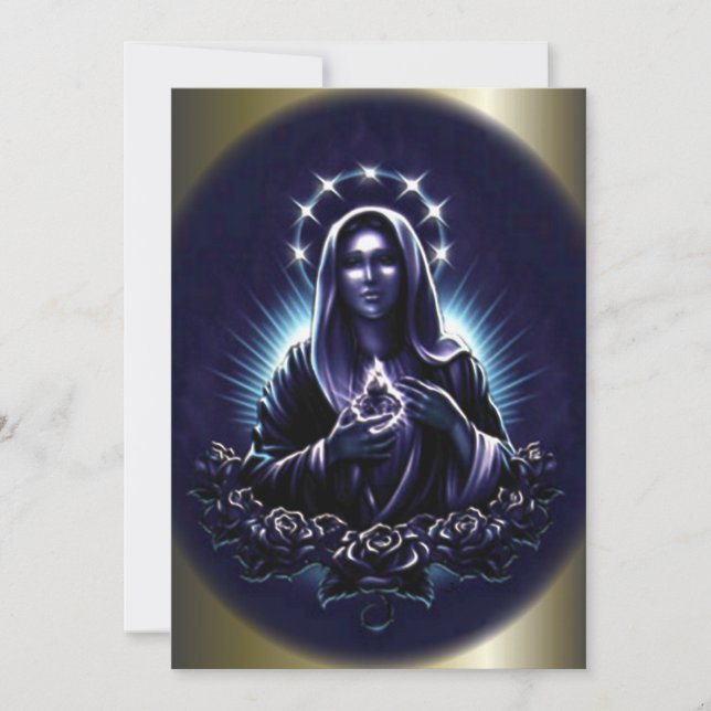 Blsed Virgin Mary och Lila Ro (Framsida)