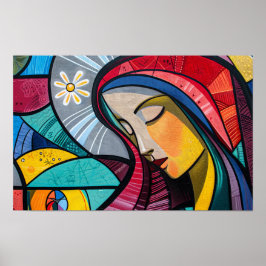 Blsed Virgin Mary Poster