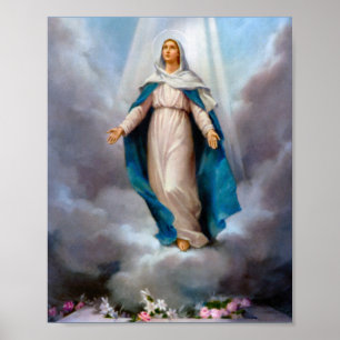 Blsed Virgin Mary Poster