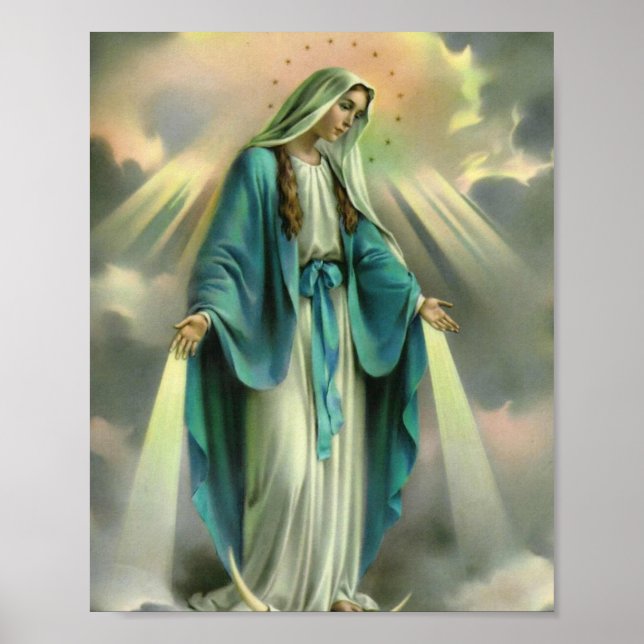 Blsed Virgin Mary Poster (Framsidan)