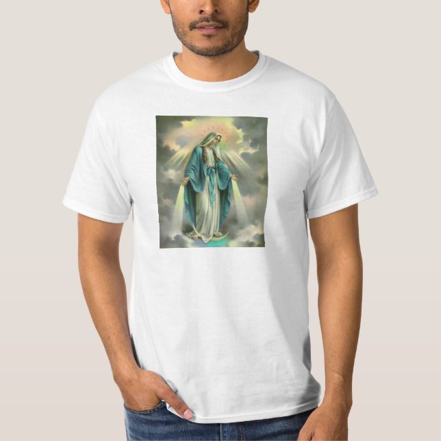 Blsed Virgin Mary T Shirt (Framsida)