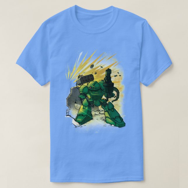 Blsted Mech T Shirt (Design framsida)
