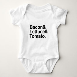 BLT Bacon Lettuce Tomato List String T Shirt
