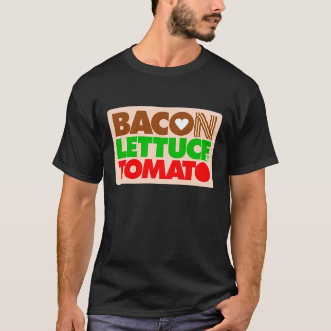 BLT-kärlek T-shirt (Framsida)