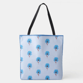 Blu Bay Tote Bag Tygkasse