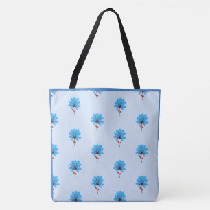 Blu Bay Tote Bag Tygkasse
