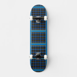 Blu Play Mini Skateboard Bräda 18,5 Cm