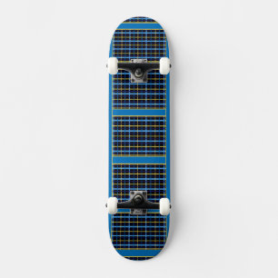 Blu Play Mini Skateboard Bräda 18,5 Cm