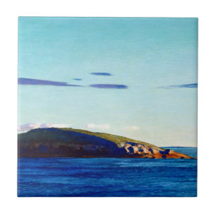 Blubber Island, Maine av Newell Convers Wyeth Kakelplatta