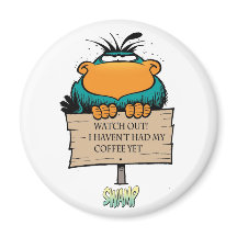 Bludgerigar Morgonkaffe Magnet