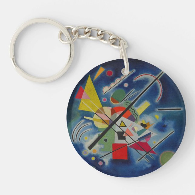 Blue Abstrakt Painting by Wassily Kandinsky (Framsidan)