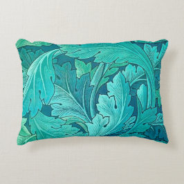 Blue Acanthus Löv Prydnadskudde