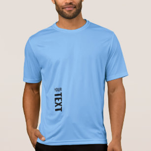 Blue Activewear Sport Competitor Manar Modern T Shirt