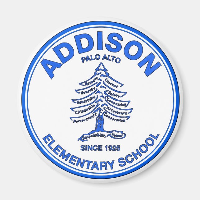 Blue Addison Magnet (Framsidan)