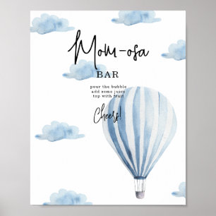 Blue Aerostat - mamma-osa pub Poster