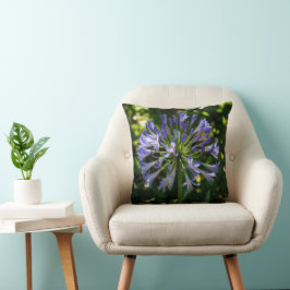 Blue Agapanthus Flowers Kudde