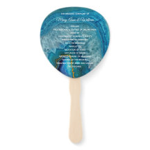 Blue Agate-Bröllopsprogram