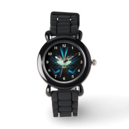Blue Alien Kids Watch Armbandsur