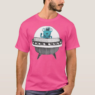 Blue Alien T Shirt