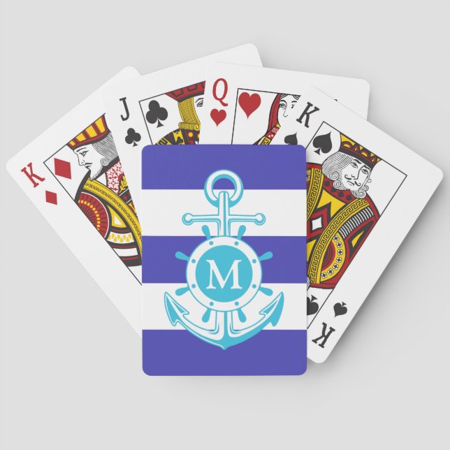 Blue Anchor Casinokort (Baksidan)