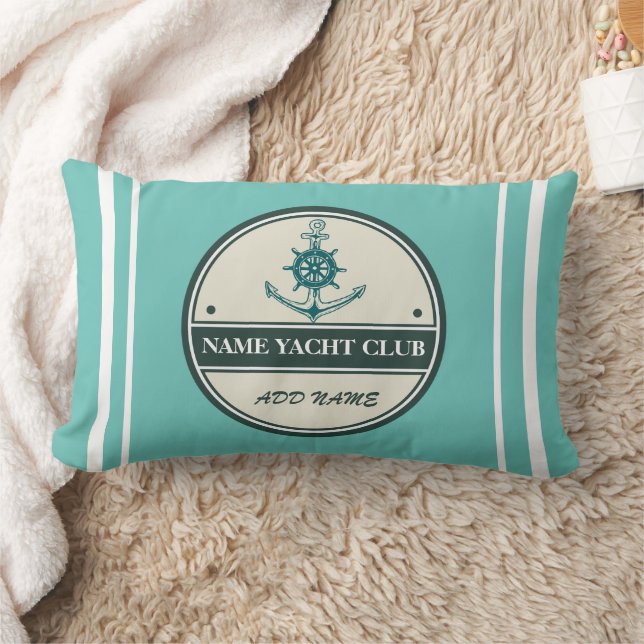 Blue Anchor Nautical Welcome yacht segling Boat Lumbarkudde (Filt)