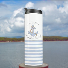 Blue Anchor Rand Nautical Sjö Beach House Namn