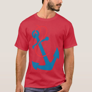 Blue Anchor T Shirt