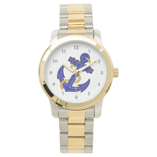 Blue Anchor Watch Armbandsur (Framsida)