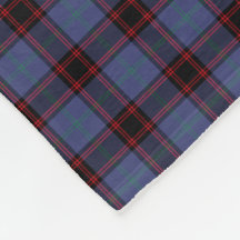 Blue and Black Klan Rutherford and Home Tartan