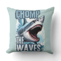 Blue and Black Shark Wavebryter Graffiti Art