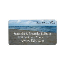Blue and Brown Sands ~ Beach Wedding