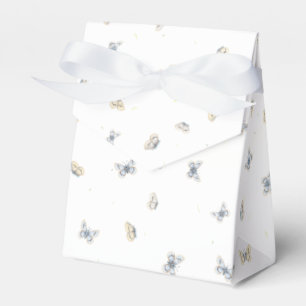 Blue and Crème Butterflies Charming Garden Fauna F Presentaskar