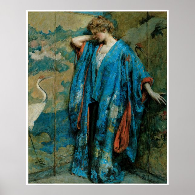 Blue and Gult, 1910, Robert Reid Poster (Framsidan)