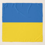 Blue and Gult Ukraina Flagga Scarf Sjal<br><div class="desc">Escarf med blå och gult Ukraina-Flagga.</div>