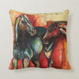 "Blue and Gus" Art Dekorativ kudde