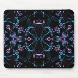 Blue and Lila Triangle Mandala Musmatta