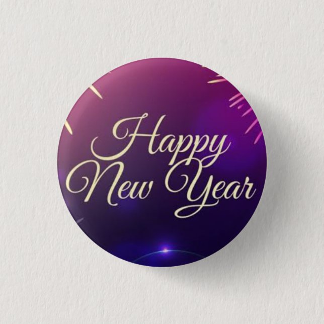 Blue And Pin New Year Pins (Framsida)