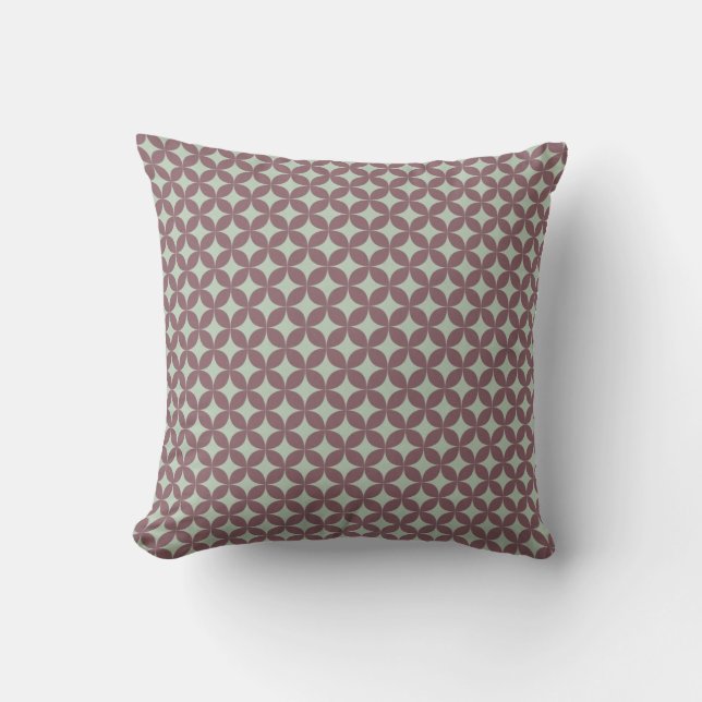 Blue and Plum MOJO Pillow Kudde (Framsida)