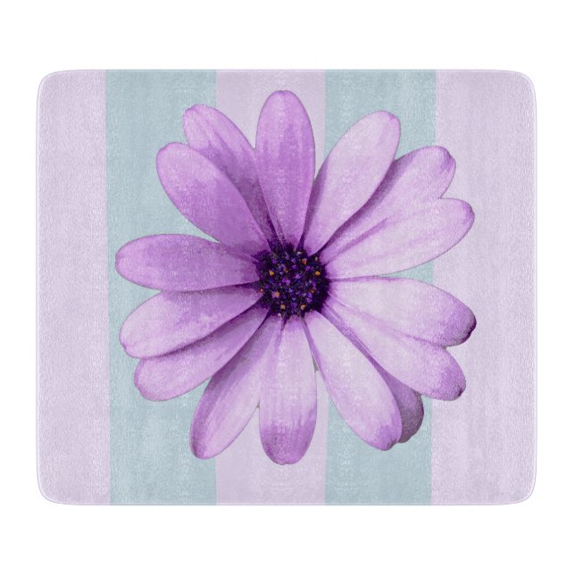 blue and purple striped daisy pattern (Framsidan)